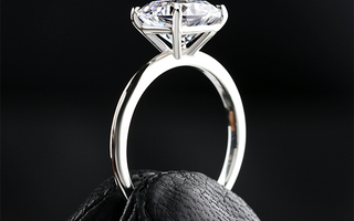 A diamond ring held between two fingers - Ingenuity Diamonds NEWS